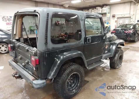 1998 Jeep Wrangler Sahara from USA, damaged, VIN 1J4FY49S4WP780562